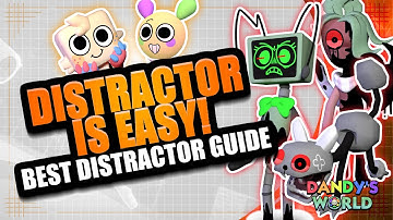 DISTRACTOR GUIDE! How to Distract ALL TWISTEDS! Part 1 - Trinkets, Pebble & More | Dandys World