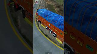 Crazy Indian tark  vs Flood RoadGet ready for an intense and risky journey!Crazy Indian Bus vs Flood