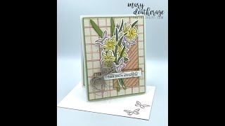 Stampin Up//Daffodil Daydream//Special Moments//Daffodil Afternoon//Sneak Peek//Jan-Jun 2022 Mini