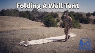 Folding A Wall Tent