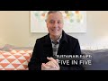 Sustainable Life: 5 in 5 (Week in Review) ep11
