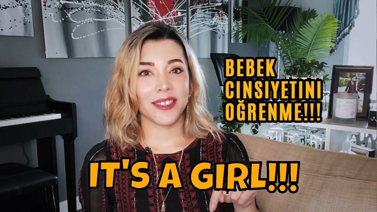 Gender Reveal!  It's a GIRL!!! | Bebek cinsiyetini oğrenme!!!