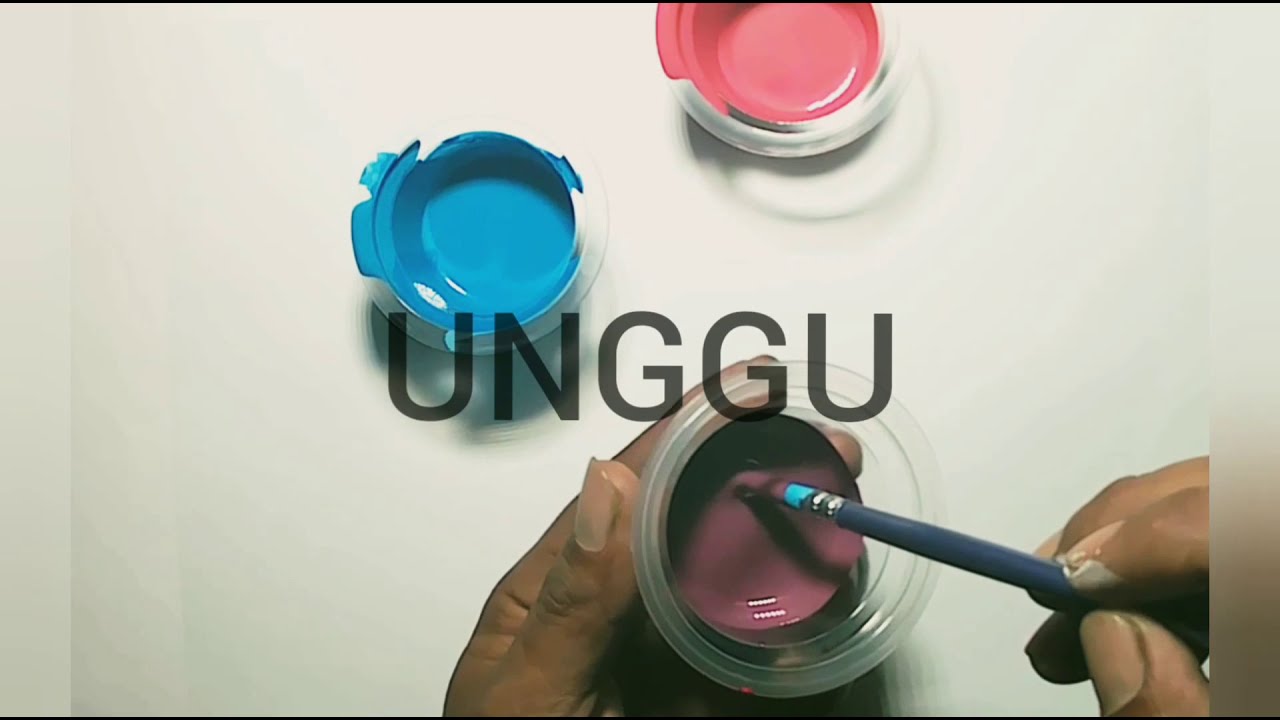 Cara Mencampur Warna Menjadi Warna Ungu Dengan Mudah Dan Cepat 