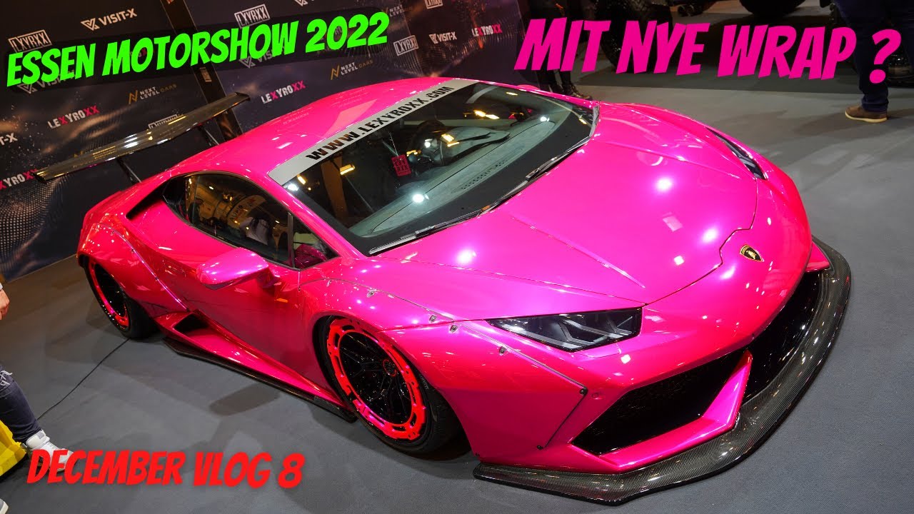December Vlog 8 - Mit nye Wrap ?? (Essen Motorshow 2022)