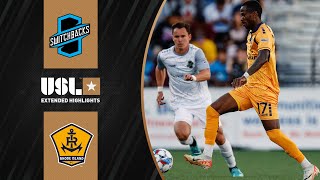 Colorado Springs Switchbacks FC vs. Rhode Island FC: Extended Highlights | USL Championship