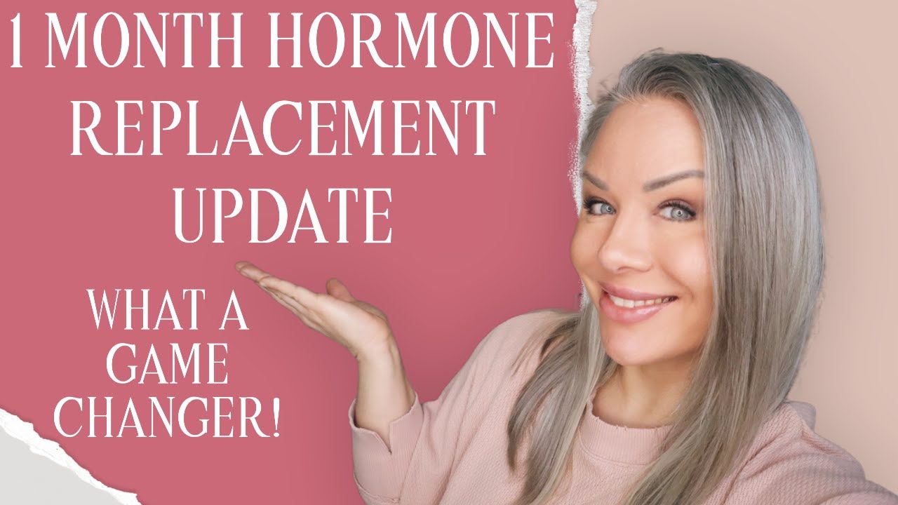 Perimenopause Journey: 1 Month Hormone Replacement Therapy Update ...