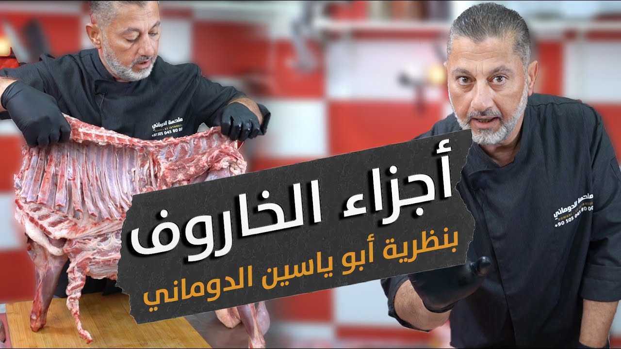 🦴 أجزاء الخروف بنظرية ابو ياسين الدوماني من الطراوة إلى القساوة| دليلك الشامل للطهي 🍖