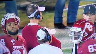 OKLAHOMA beats TCU😳last play, no good!!