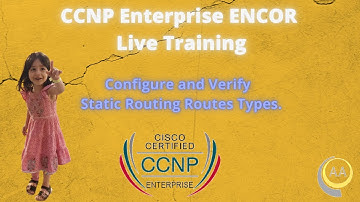 CCNP-59:Configure & Verify Static Routing Routes Types