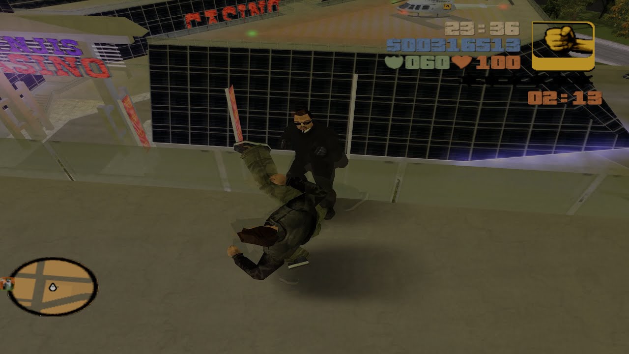GTA3 Under Survelliance БЕЗ ОРУЖИЯ