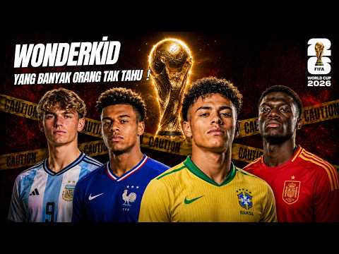 mereka berbeda ! inilah 10 wonderkid di piala dunia 2026 yang harus kalian tonton !