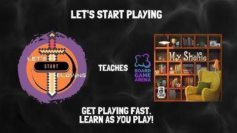 My Shelfie - How to play - Board game Arena (BGA) teach