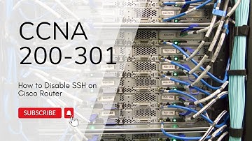 How to Disable SSH on Cisco Router