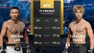 EA Sports UFC 6 - Joshua Van Vs Tatsuro Taira I FULL FIGHT (PS5)