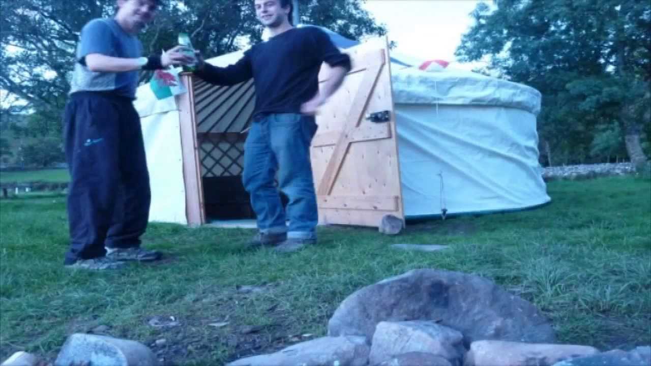 HOW TO PUT UP A MONGOLIAN GER / YURT ERECTION