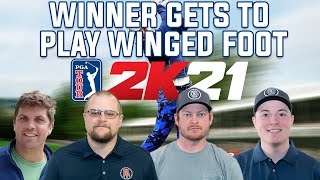 PGA Tour 2K21 Stream To Decide Who Plays Winged Foot - Barstool Golf Society