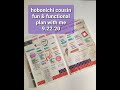Hobonichi Cousin Fun & Functional Plan With Me | 9.22.20