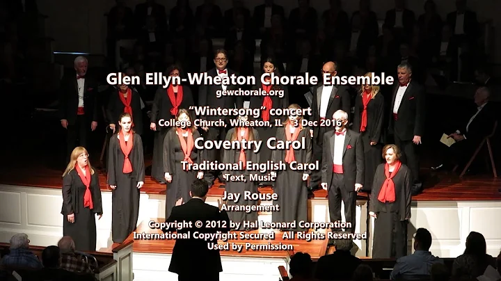 Coventry Carol (Rouse, GEWC 2016)
