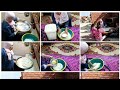 روتين احلى عيش وخبيز من ايد ولادي خبزنا واكلنا على السطوح ما احلى اللمه وجمالها 