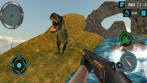 Real Dino Hunter Fps Shooter Android ios Gameplay - Dinosaur game - eDroid Gameplay #116