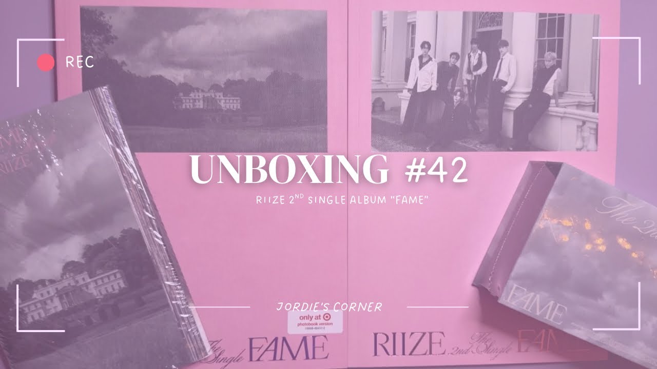 Распаковка второго сингл-альбома RIIZE «FAME» | Распаковка 42