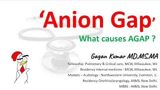 ANION GAP metabolic acidosis - Everything you need to know.