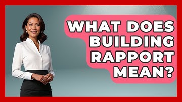What Does Building Rapport Mean? - Aspiring Teacher Guide