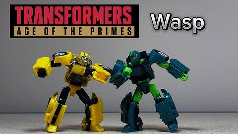 Fugitive Wasp!! Transformers Age of the Primes!!