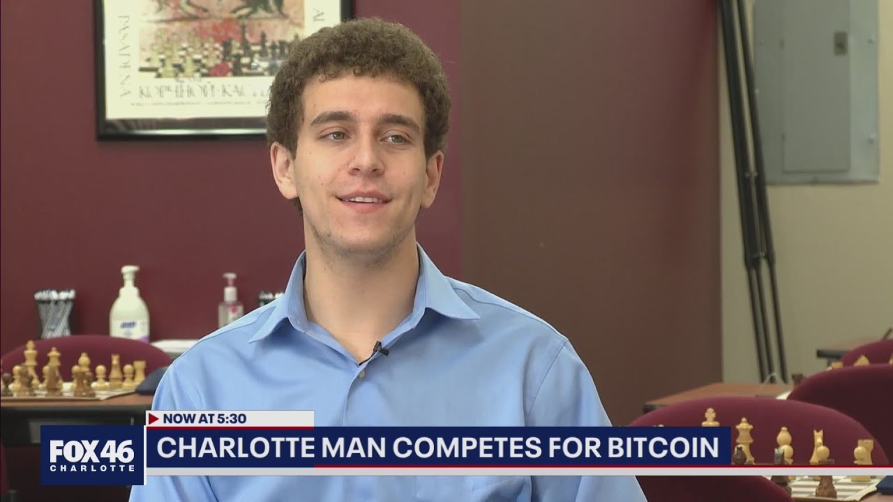 Charlotte chess player competing for Bitcoin