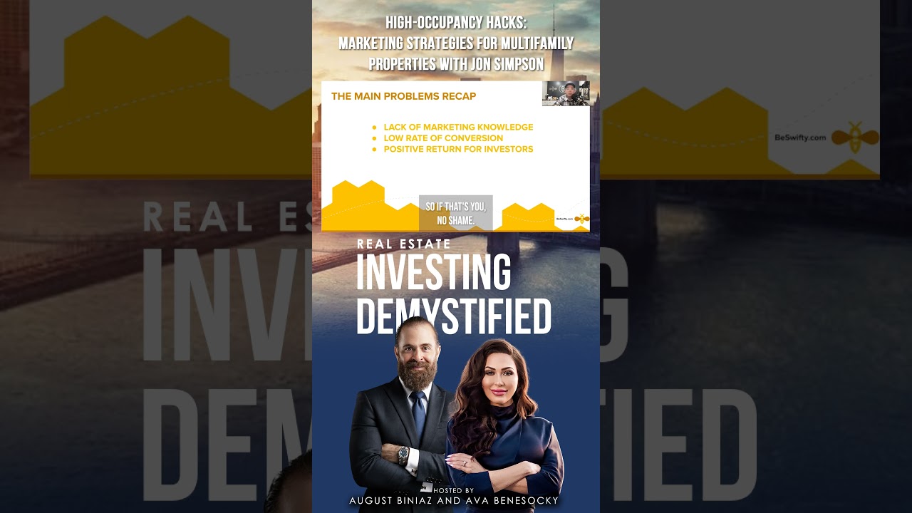 High-Occupancy Hacks: Marketing Strategies For Multifamily Properties With Jon Simpson