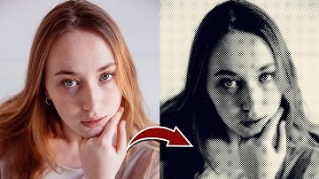 How to Create the Dotted Halftone Pattern Effect in Photoshop