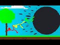 HOLD ON To Your FRIENDS In Stick Fight! (Black Hole)