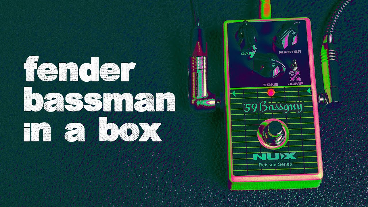 チ*ゲ様 NUX BASSGUY JOYO. SWEET BABY OVER D NUX '59 Bassguy Preamp
