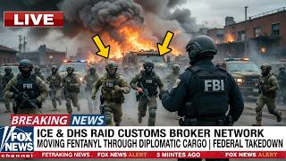 ICE & DHS Raid Customs Broker Network Moving Fentanyl Through Diplomatic Cargo | FEDERAL TAKEDOWN