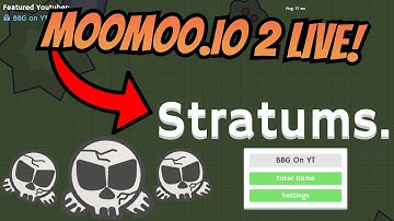Moomoo.io 2 (Stratums.io) BBG CAP ADDED! PLAYING WITH FANS! #livestreaming  #live #gaming #moomoo