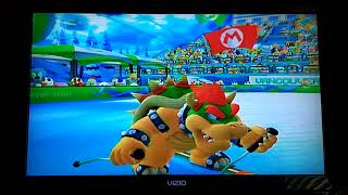 Mario And Sonic At The Olympic Winter Games Bowser Winning Animation Skiing