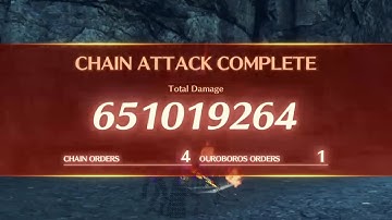 Triton Xenoblade Chronicles 3 Max Chain Attack Damage (Single Target, 651M)