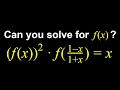 Solving a Functional Equation