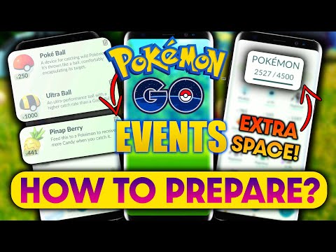 HOW to PREPARE for any *POKEMON GO EVENT*