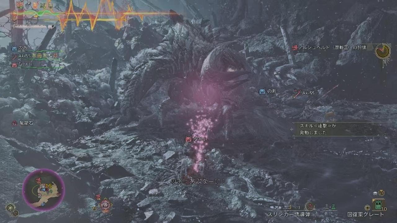 Monster Hunter Wilds 2人でアルシュベルト