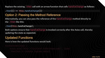 Fixing Component not rerendering after setState in .then after Axios call in React