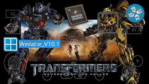 Transformers Revenge of the fallen (PC) Winlator (V10.1) Testing video #mali device|(Dimensity 7200)