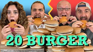 20 Hamburgeri İlk Kim Bitirecek?