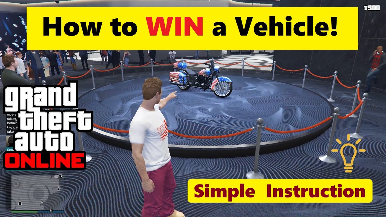 How to win a vehicle in GTA Online Casino The Lucky Wheel! Simple