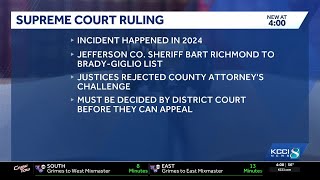 Iowa Supreme Court rules in favor of Jefferson County sheriff in Brady-Giglio appeal