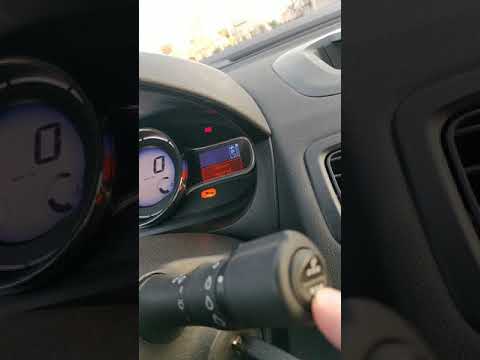إطفاء لمبة رينو فلوانس Service Required بضغطة زر واحدة