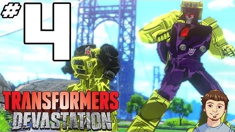 Transformers Devastation Walkthrough - PART 4 - Fighting the Constructicons!