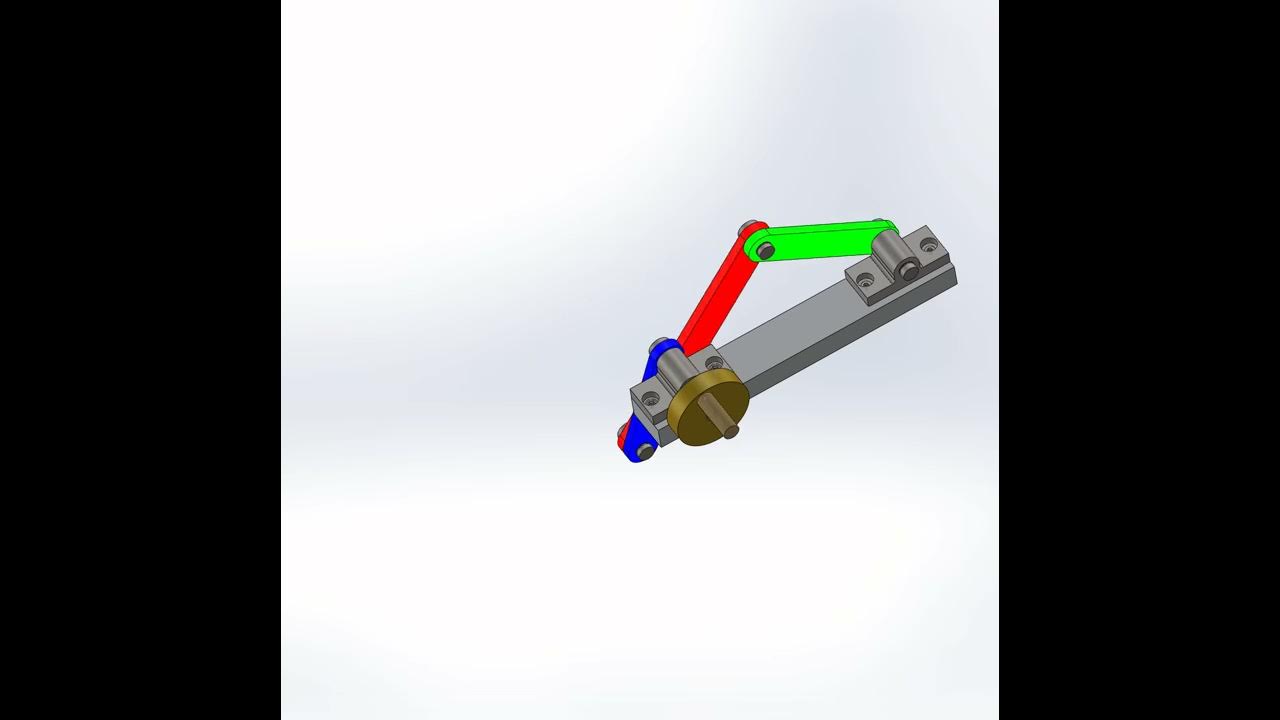Four Bar Linkage Mechanism - YouTube