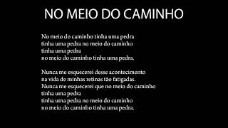 &quot;No meio do caminho&quot;, lido por Carlos Drummond de Andrade