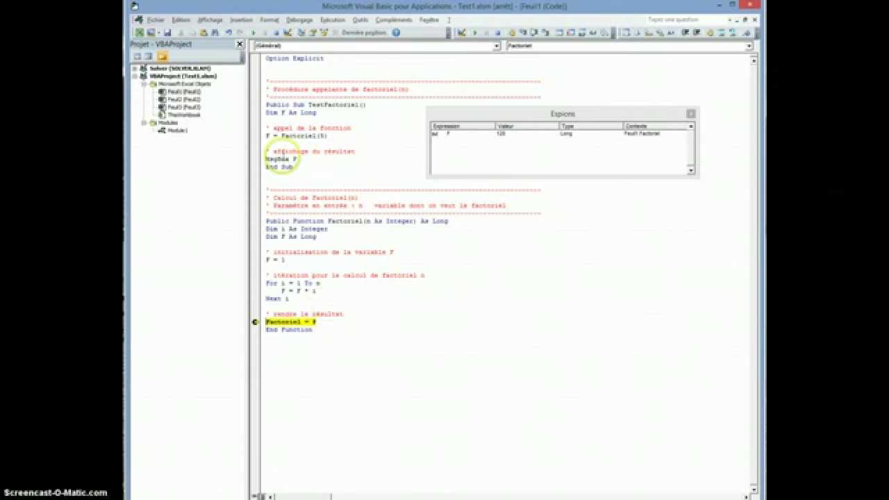 Algorithme Excel Tuto Formule , Tutoriel Excel comment écrire un — free download